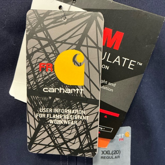 Carhartt FR Womens 2XL Full Swing Hooded Sherpa Lined Jacket Quick Duck Coat NWT - Picture 5 of 13